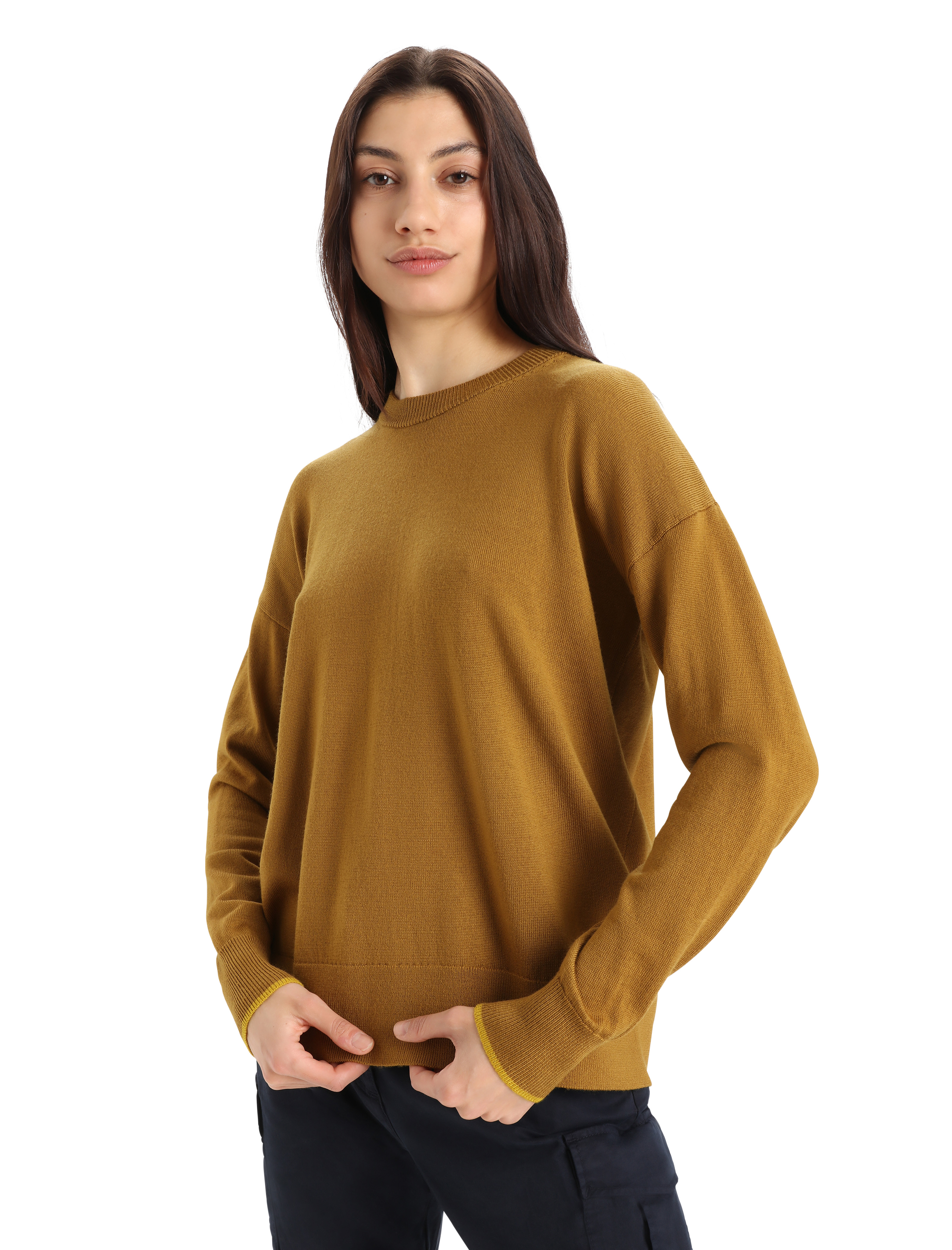 Icebreaker mens shearer crewe sweater sales