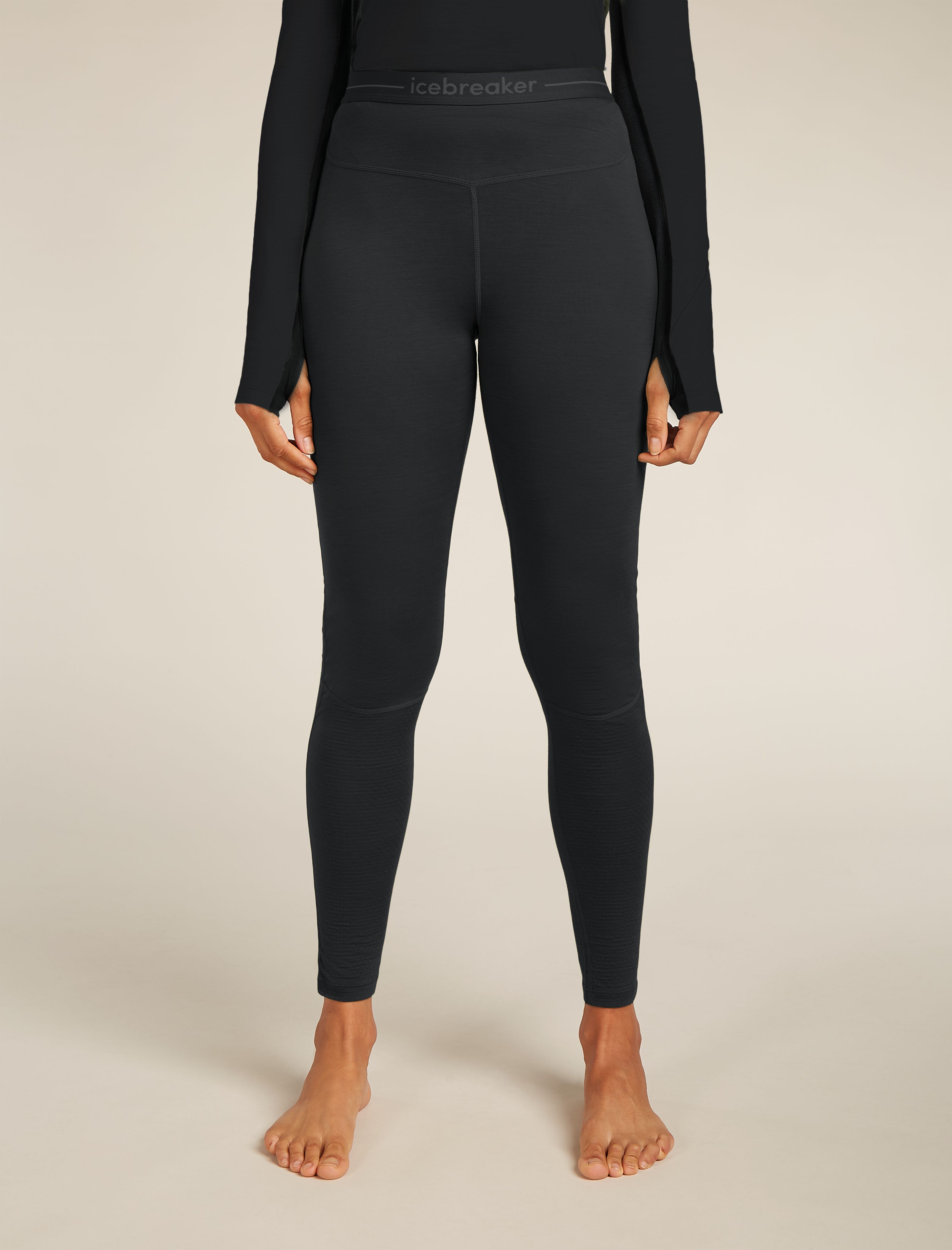 ずっと気になってた Merino (US) Icebreaker - Leggings Thermal ZoneKnit™ 125 Blend Clothing