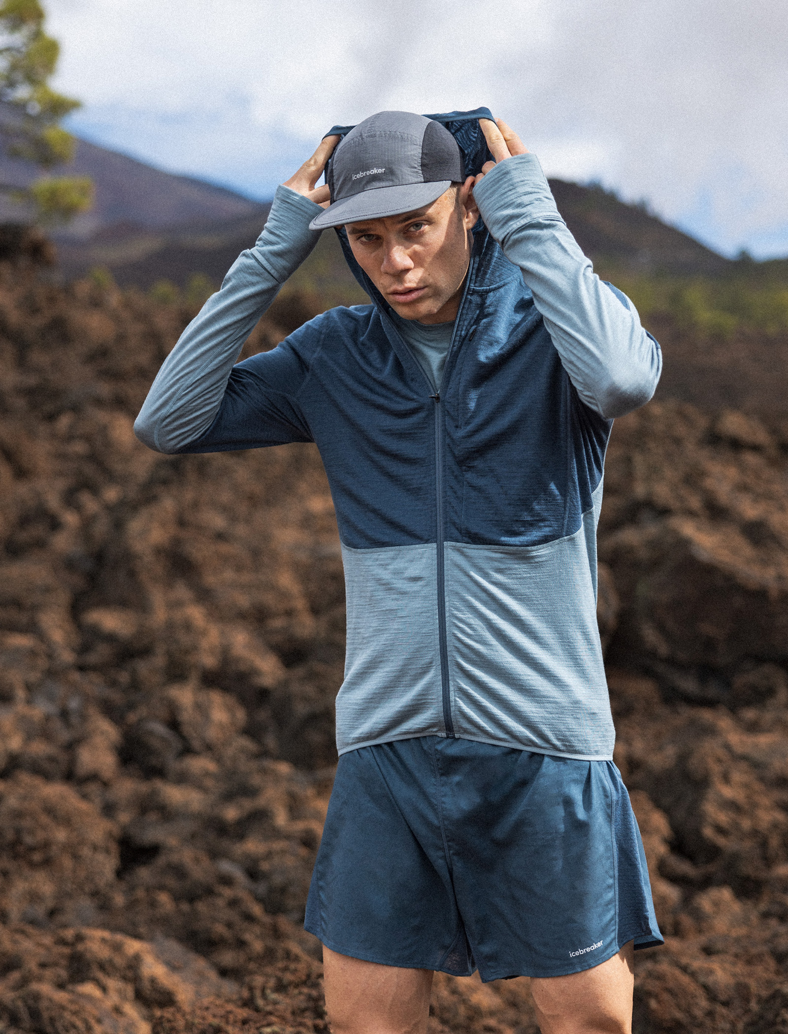 Men's Merino Blend 200 Realfleece™ Descender Long Sleeve Zip