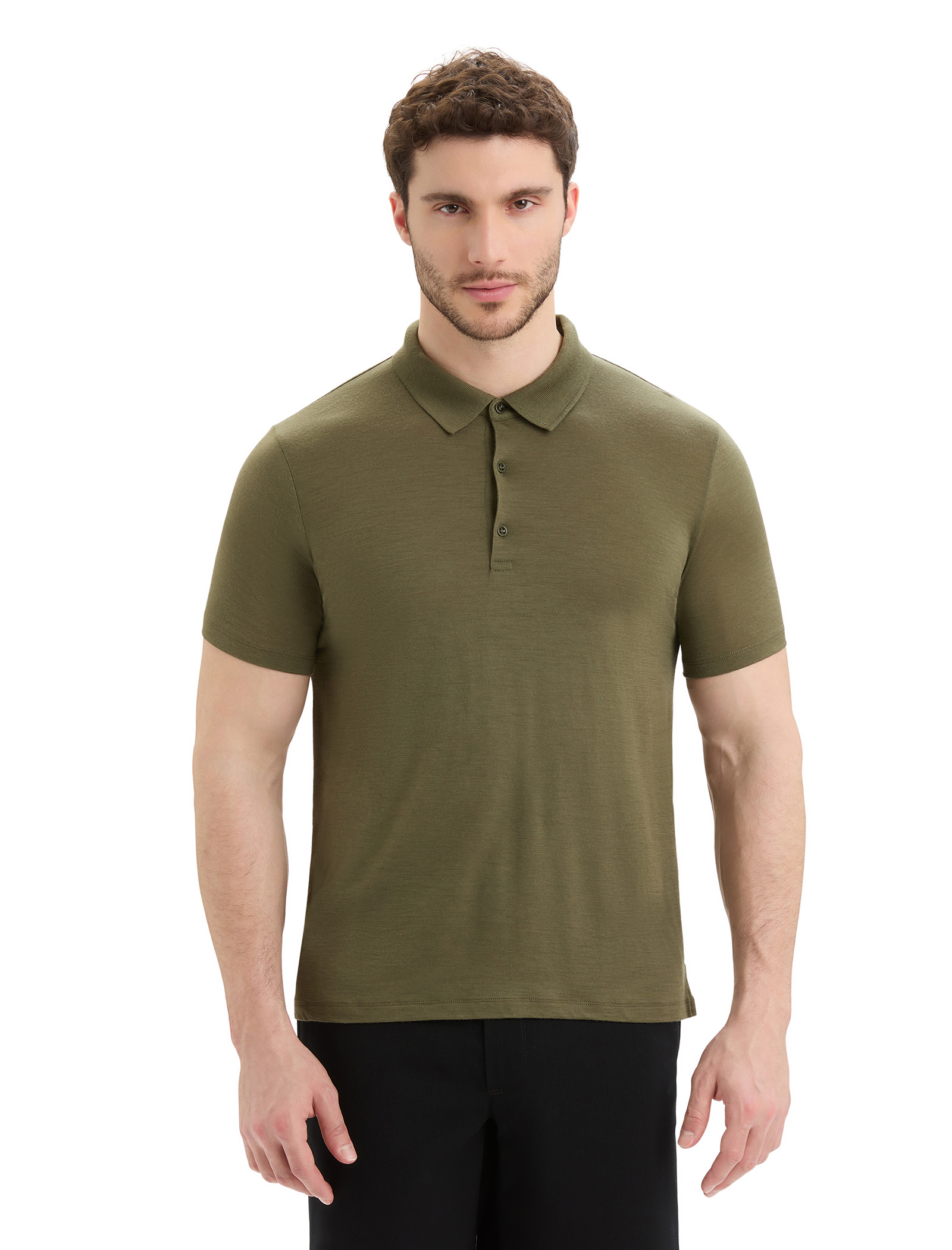 Merino Tech Lite II Short Sleeve Polo - Icebreaker (CA)