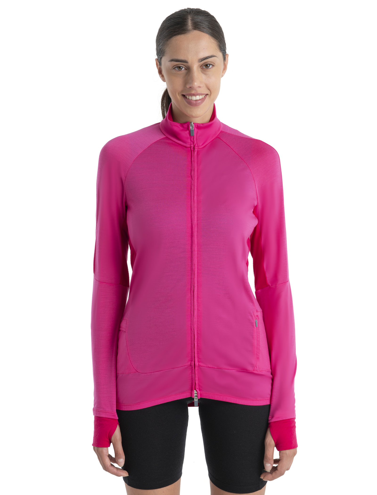 ZoneKnit™ Merino Long Sleeve Zip Jacket - Icebreaker (US)