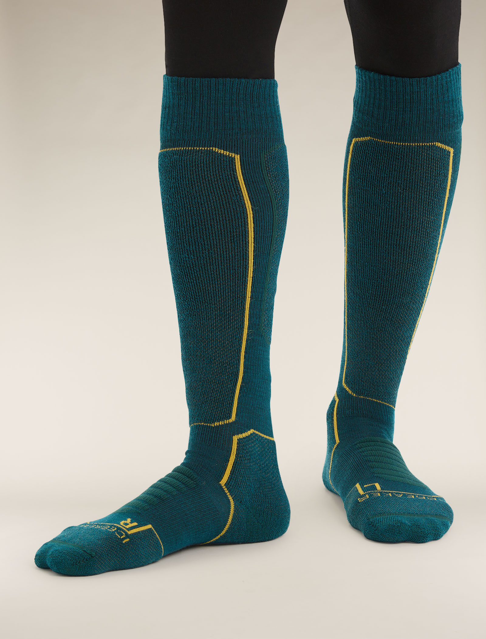 Men s Merino Ski Medium Over the Calf Socks